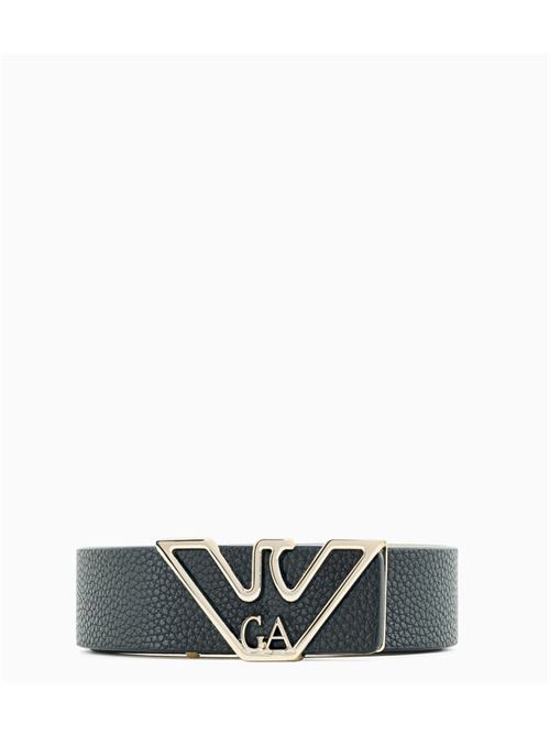 Belt with deer print eagle plaque Emporio Armani | Y3I048 YZB0X.80001